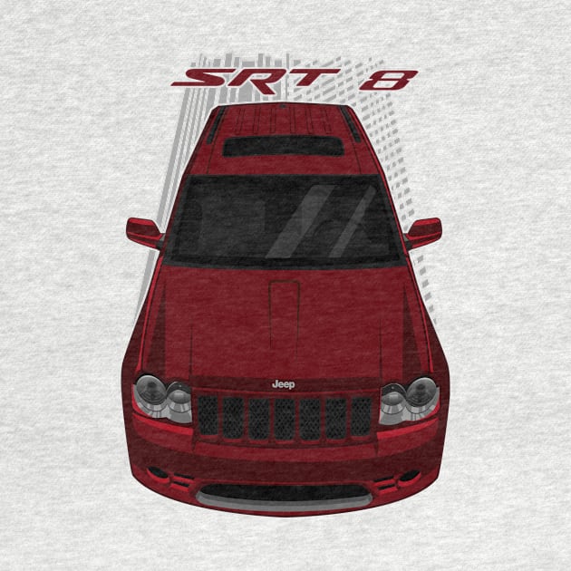 Jeep Grand Cherokee SRT 8 2006 - 2010 - Red Rock by V8social